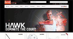 Desktop Screenshot of floorball-shop.eu